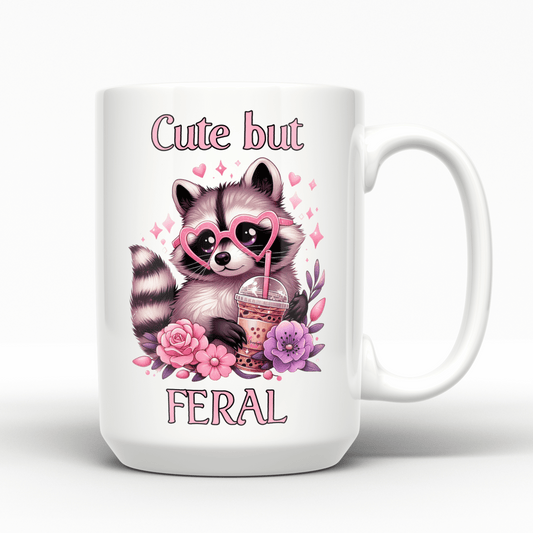 Cute But Feral 15oz Mug